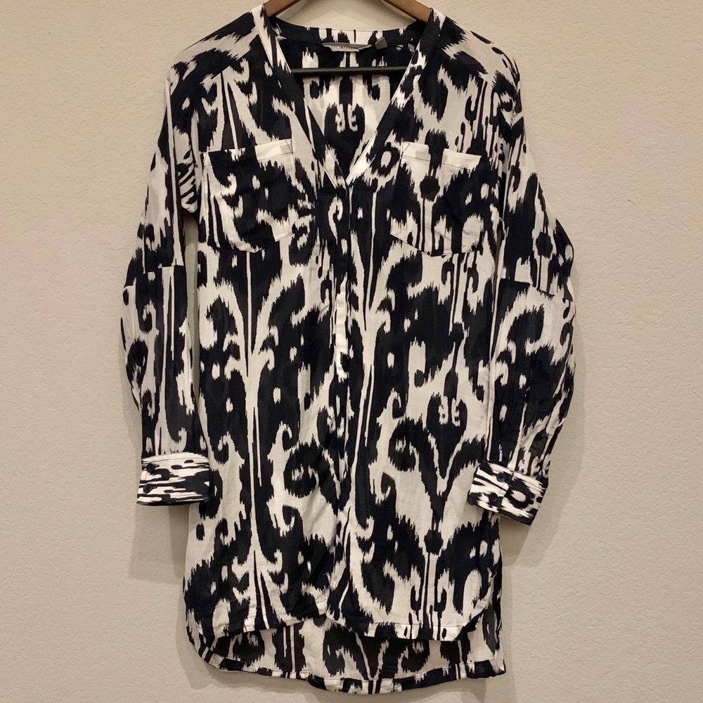 Athleta Swim Cover Up Printed Kaftan NWOT